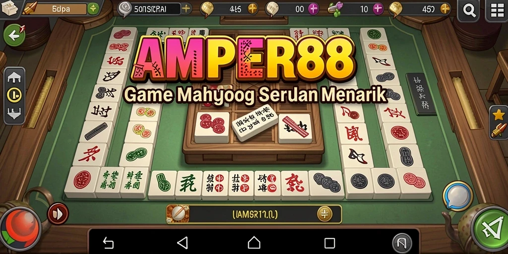 Gameplay seru dari AMPER88 yang menampilkan Mahjong yang menantang.