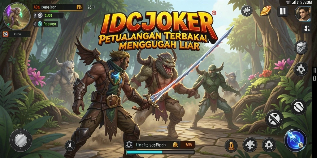 Tampilan gameplay IDCJOKER dalam dunia terbuka yang penuh petualangan.