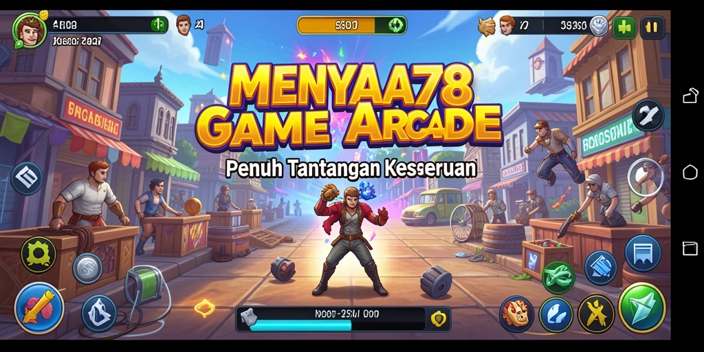 Tampilan gameplay MENYALA78 yang dinamis dan penuh aksi.