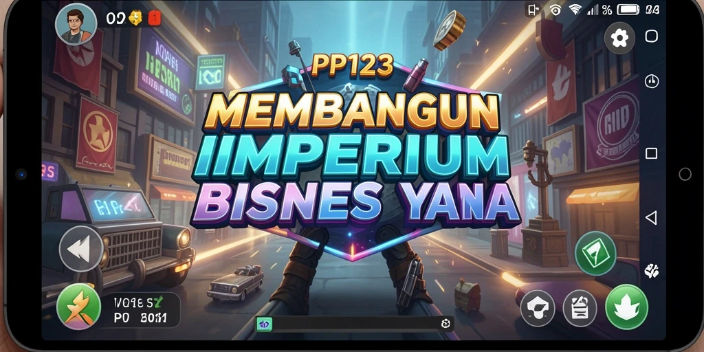 Tampilan gameplay PP123 dengan elemen Tycoon yang menarik.