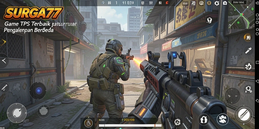 Tampilan gameplay mendebarkan dalam SURGA77 yang memukau.
