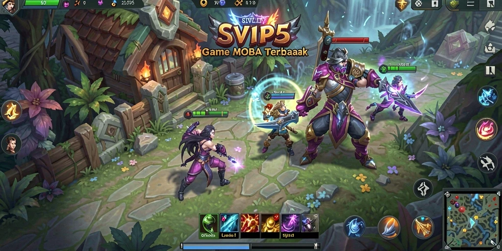 Tampilan gameplay menarik dari SVIP5 yang penuh aksi.
