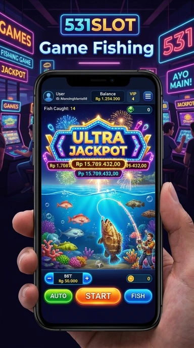 Tampilan antarmuka aplikasi 531slot yang bersih dan intuitif.
